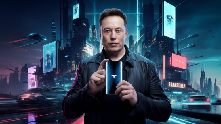 Elon Musk Tesla Pi Phone